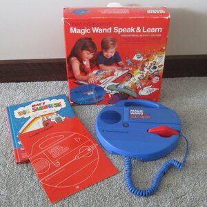 Texas Instruments Magic Wand Speak & Learn 1983 - Works